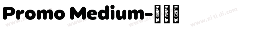 Promo Medium字体转换